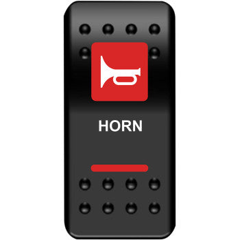 Moose Offroad Rocker Switch Rocker Switch - Horn - Red