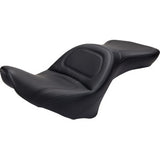 Saddlemen Seat - Explorer™ - Without Backrest - Stitched - Black - FLSTF '07-'17