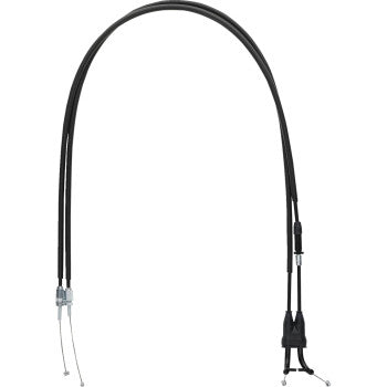 Moose Offroad Black Vinyl Throttle Cable Black Vinyl Throttle Cable - Stock Length - Honda