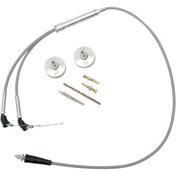 Moose Offroad Carburetor Cap Kit Carburetor Cap Kit - Polished - Yamaha