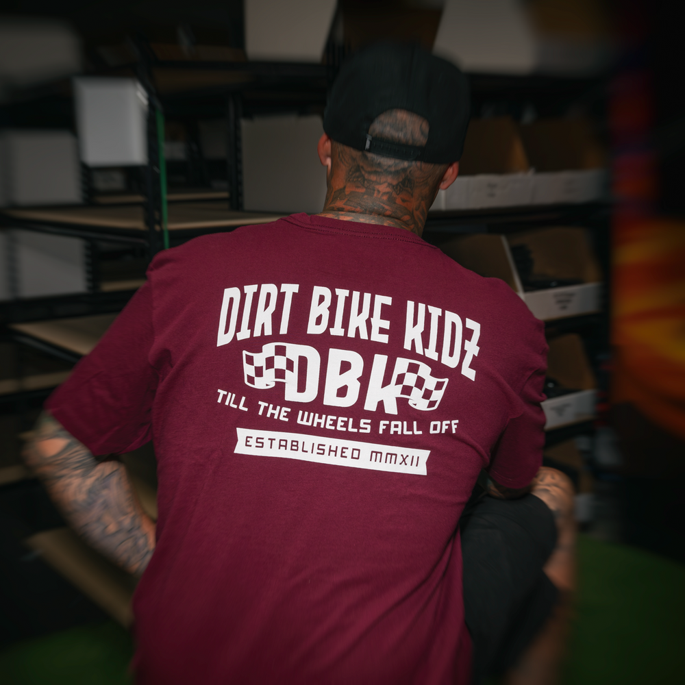 DBK Till The End Burgundy T-Shirt