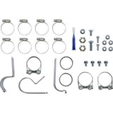 S&S Cycle El Dorado Dual Exhaust System - Chrome - Black Tracer