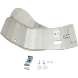 Moose Offroad Aluminum Skid Plate — Skid Plate Skid Plate - Silver - Husqvarna/KTM