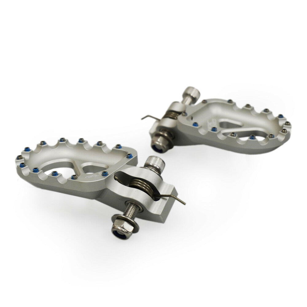 RFX TRIALS FOOTPEGS SILVER GAS/BETA/SHERCO