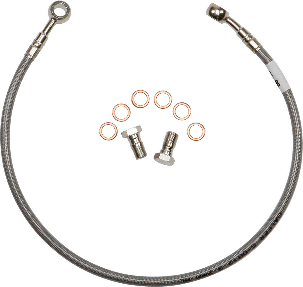 GBRAKES BRAKE LINE REAR +4" KIT
