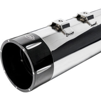 S&S Cycle 4-1/2" MK45 Performance Mufflers - Black Tracer