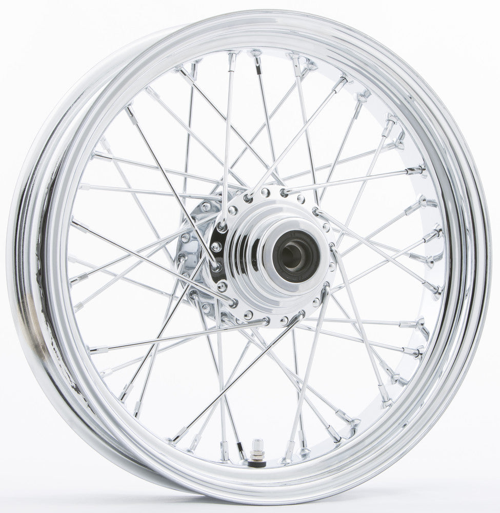 HARDDRIVE FR 40-SPK SD CHROME 16X3.5 FLST-HUB 3/4" AXL 00 LTR