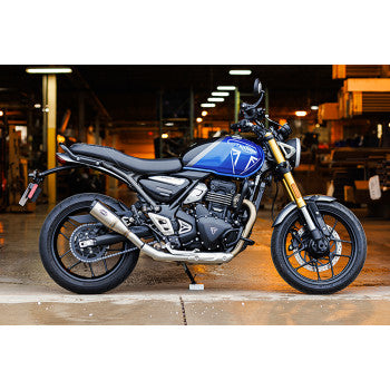 S&S Cycle Grand National Slip-On Muffler - Stainless Steel - Speed 400 & Scrambler 400