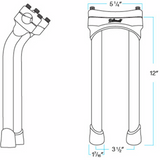 Murdock Handlebar Risers