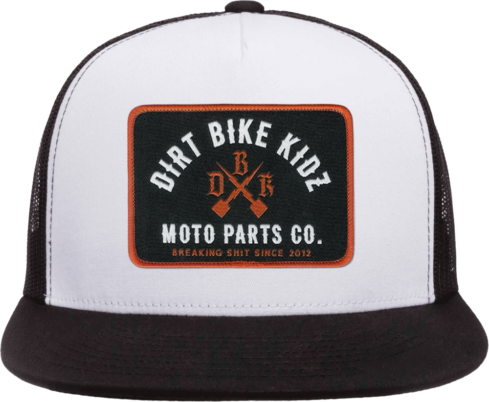 DBK MP TRUCKER 2FIFTY SNAPBACK WHITE/BLACK