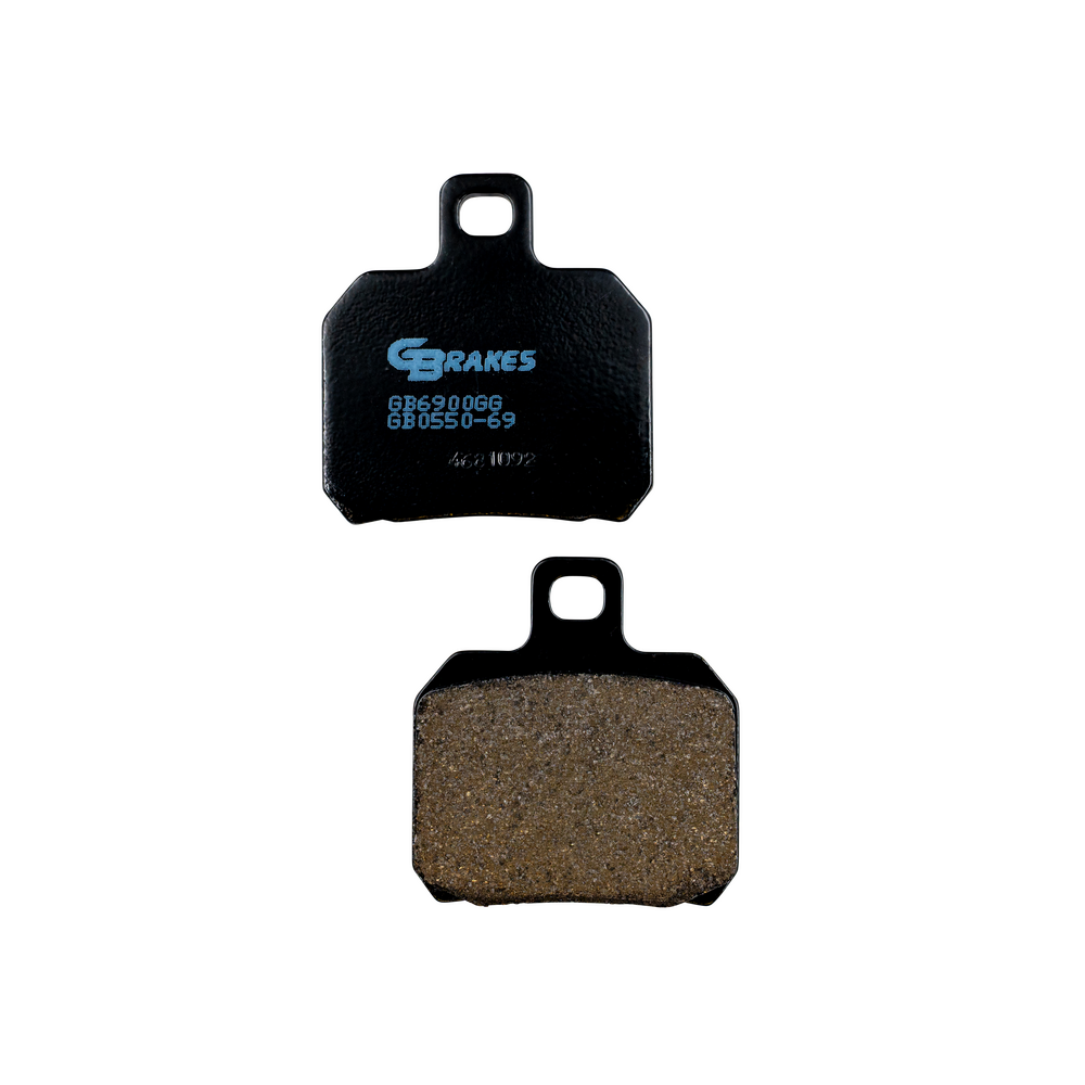GBRAKES BRAKE PADS SEMI METALLIC