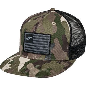 Alpinestars Flag Flat Trucker Hat