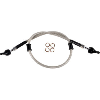 Moose Offroad Stainless Steel Braided Brake Line Brake Line - Stainless Steel