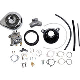S&S Cycle Super E Carburetor with Stealth Air Cleaner Kit - Chrome - Twin Cam