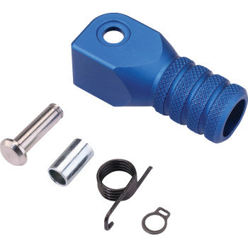 Moose Offroad Knurled Shift Tip Knurled Shift Lever Tip - 0 mm - Blue