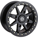Moose Offroad 544X Beadlock Wheel Wheel - 544X Beadlock - Front/Rear - Black - 14x7 - 4/110 - 5+2