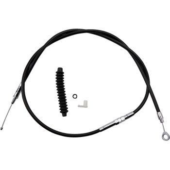 High-Efficiency Black Vinyl Clutch Cable