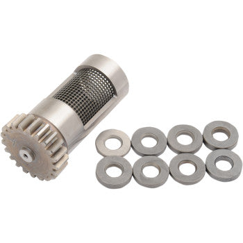 S&S Cycle Steel Breather Gear Kit - +.030"
