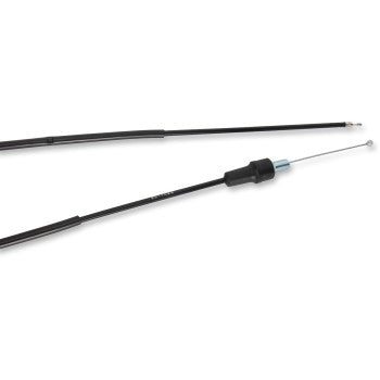 Black Vinyl Throttle Cable - Stock Length - Suzuki