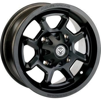 Moose Offroad 415X Wheel - Front/Rear - Black - 14x7 - 4/136 - 5+2