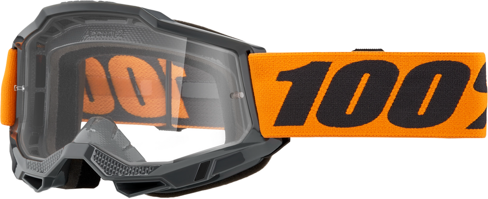 100% STRATA 2 CLEAR GOGGLES ALL COLORS