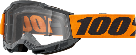 100% STRATA 2 CLEAR GOGGLES ALL COLORS