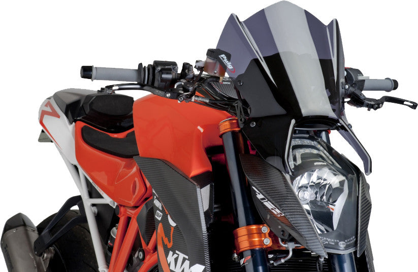 PUIG WINDSCREEN NAKED NEW GEN SPORT DARK SMOKE