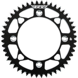 REAR SPROCKET ALUMINUM 48T-428 BLK HUSQ/KTM