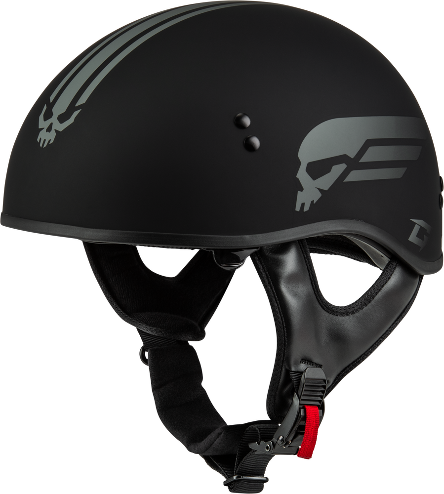 GMAX HH-65 Retribution Matte Black Helmet