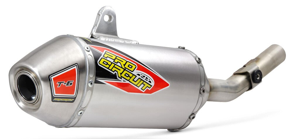 PRO CIRCUIT T-6 STAINLESS SLIP-ON SILENCER KAW