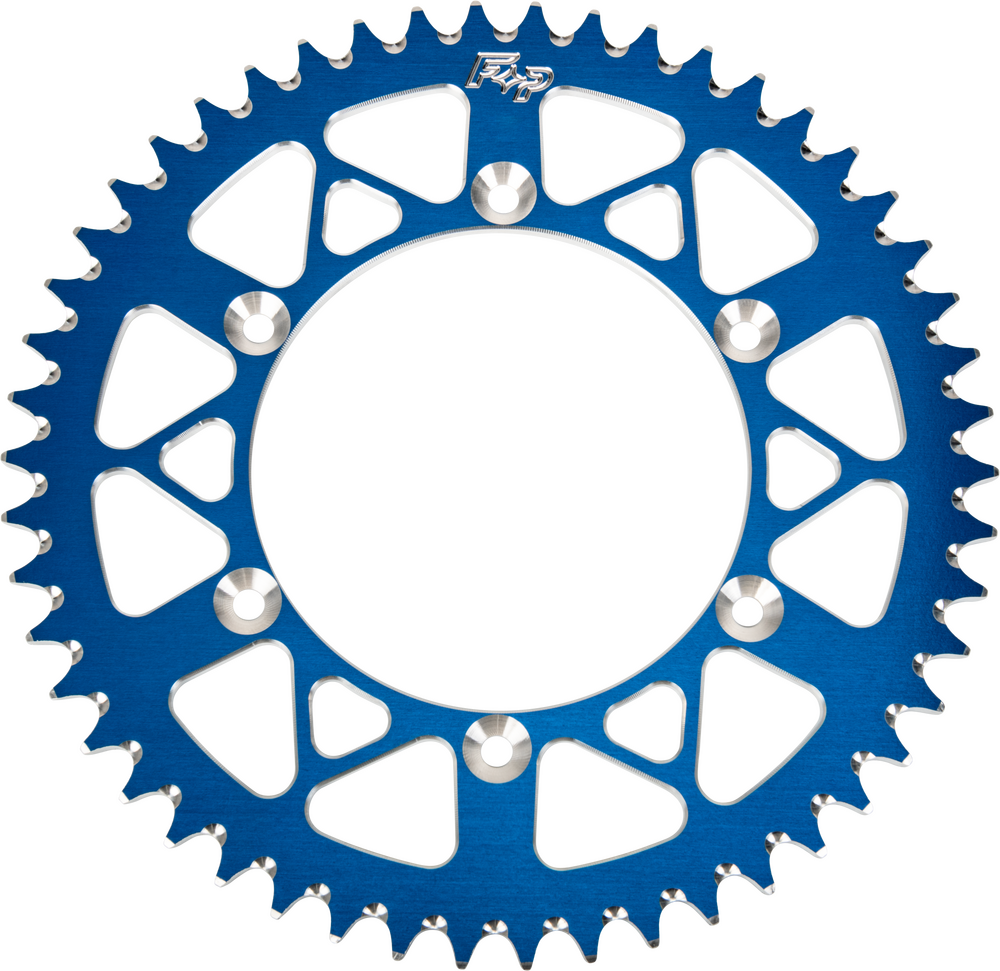 FIRE POWER REAR SPROCKET ALUMINUM 46T-428 BLU HUSQ/KTM