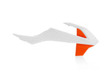 RADIATOR SHROUD WHITE/ORANGE