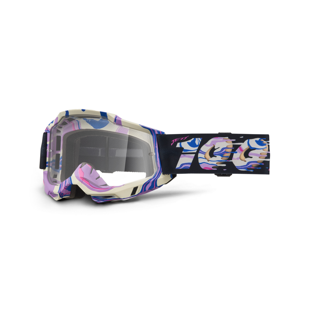 100-PERCENT ACCURI 2 GOGGLE 2/PK LE JETT LAWRENCE DONUT  - MIRROR