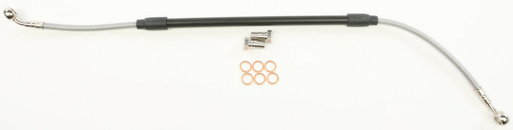 GBRAKES STEEL BRAKE LINE REAR HON