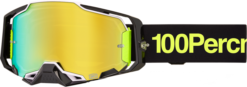 100% Armega Colored Mirror Lens Goggles