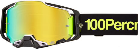 100% Armega Colored Mirror Lens Goggles