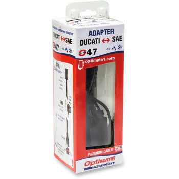 Tecmate OptiMate™ OBD to SAE Adapter - Ducati to SAE