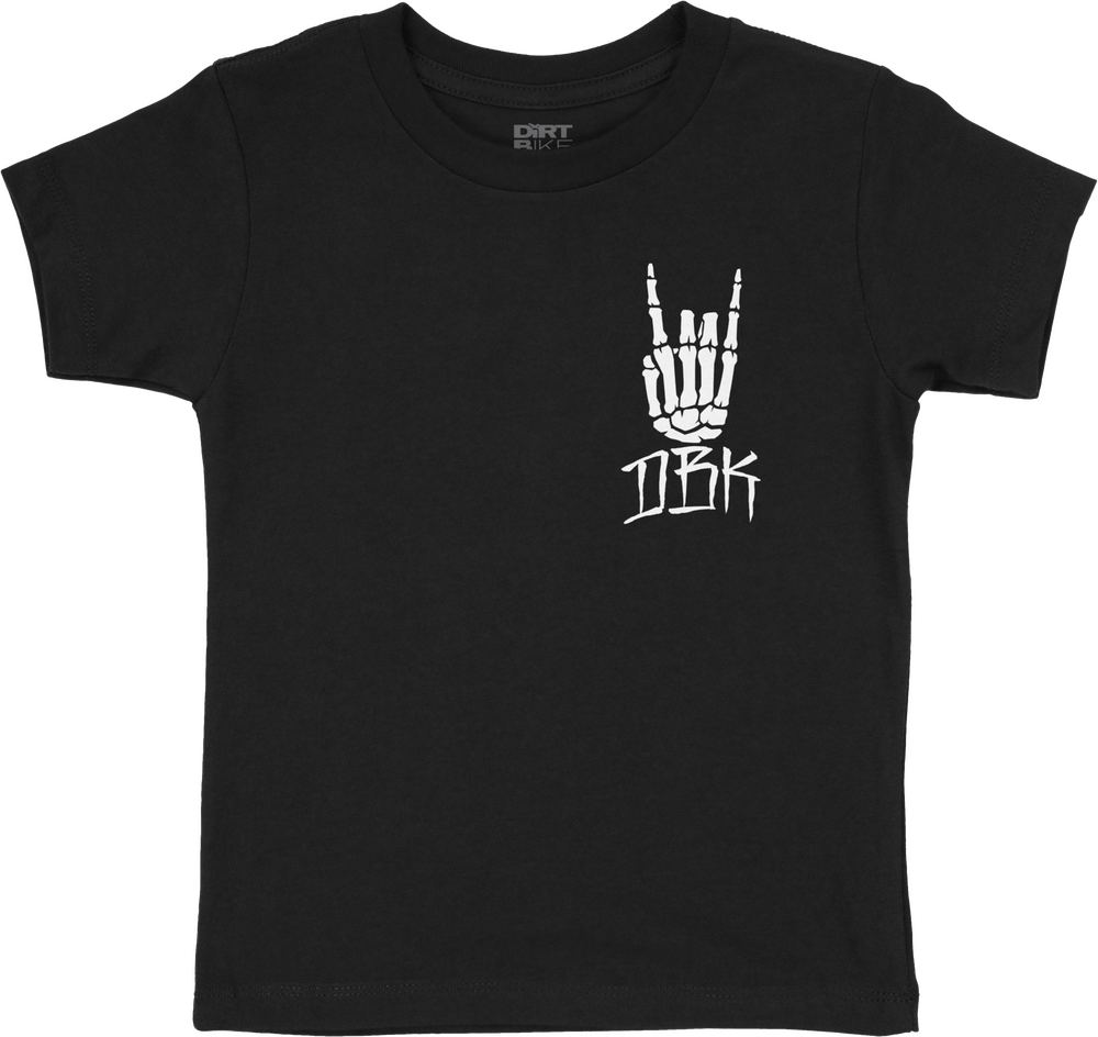 DBK TRAINING WHEELS TODDLER TEE BLACK 2T