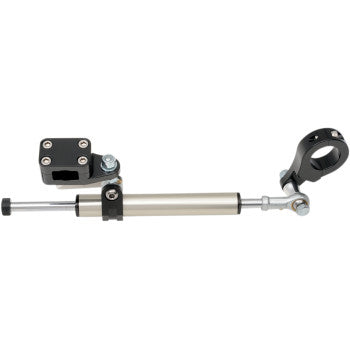 Moose Offroad 11-Way Rebuildable Steering Stabilizer Steering Stabilizer - Black - 11-Way - Rebuildable