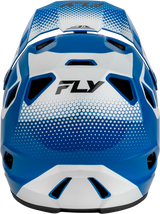 FLY RACING YOUTH RAYCE SONAR BICYCLE HELMET BLUE/WHITE