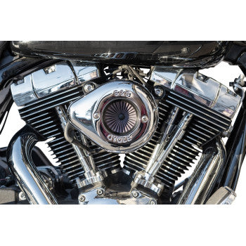 S&S Cycle Air Stinger Stealth Air Cleaner Kit - Chrome - Harley-Davidson