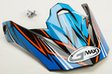 GMAX Visor W/Screws Step MX-86