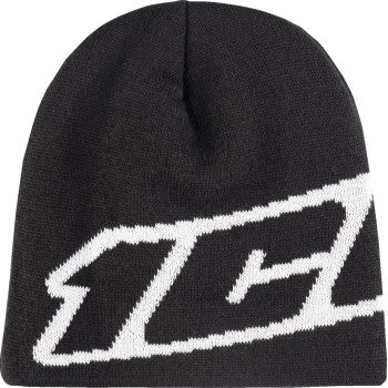 Icon Sidewall™ Black Beanie