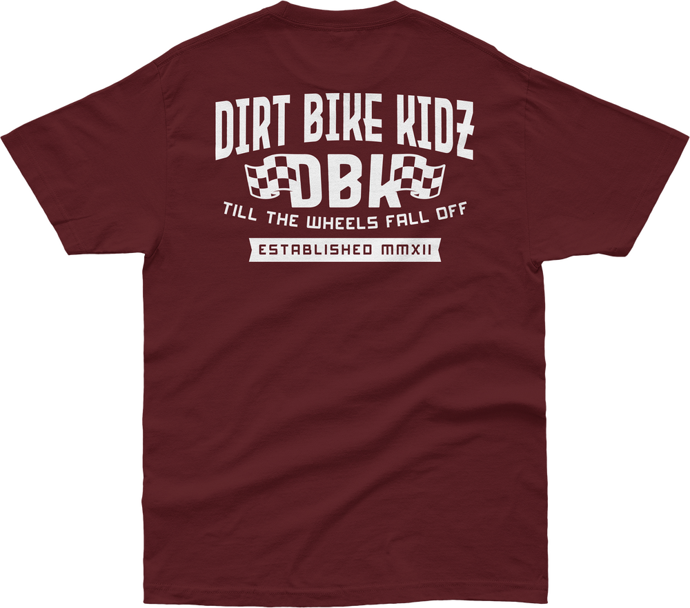 DBK Till The End Burgundy T-Shirt