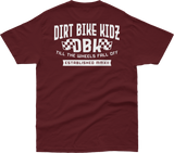 DBK Till The End Burgundy T-Shirt