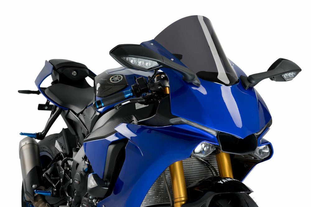 PUIG WINDSCREEN R-RACER DARK SMOKE YAM