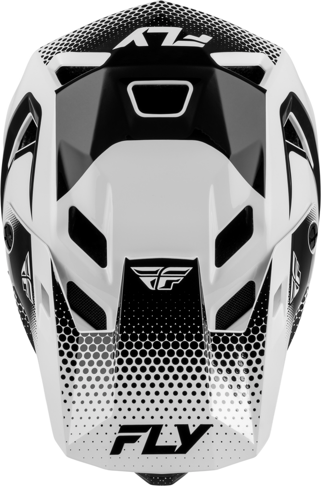 FLY RACING YOUTH RAYCE SONAR BICYCLE WHITE HELMET