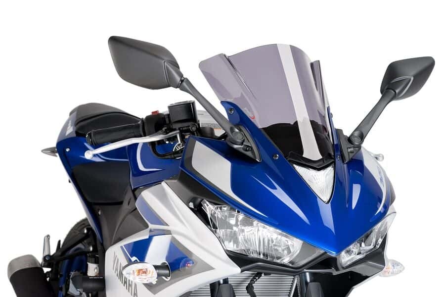 PUIG WINDSCREEN RACING SMOKE