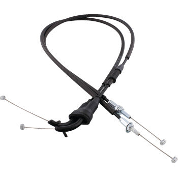 Moose Offroad Black Vinyl Throttle Cable Black Vinyl Throttle Cable - Stock Length - Honda CRF