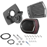 K & N Street Metal Air Intake Kit - Black - Softail/Touring/Trike